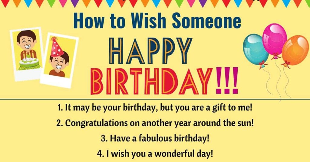 How To Wish Someone Happy Birthday With Quotes Tracking Down The Ideal